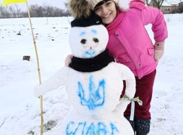 Даврешян Анна, Слава України Найпатріотичніший сніговик КЗ Миколаївський ліцей, 5 клас, КЗ Миколаївський ліцей