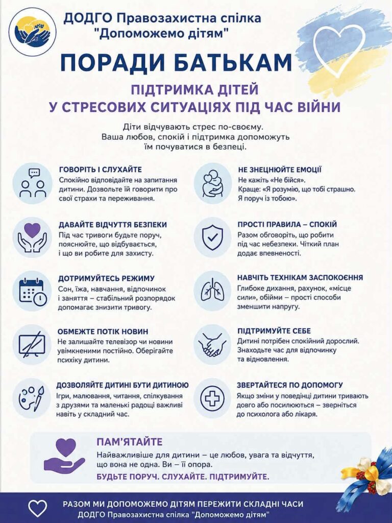 Поради батькам